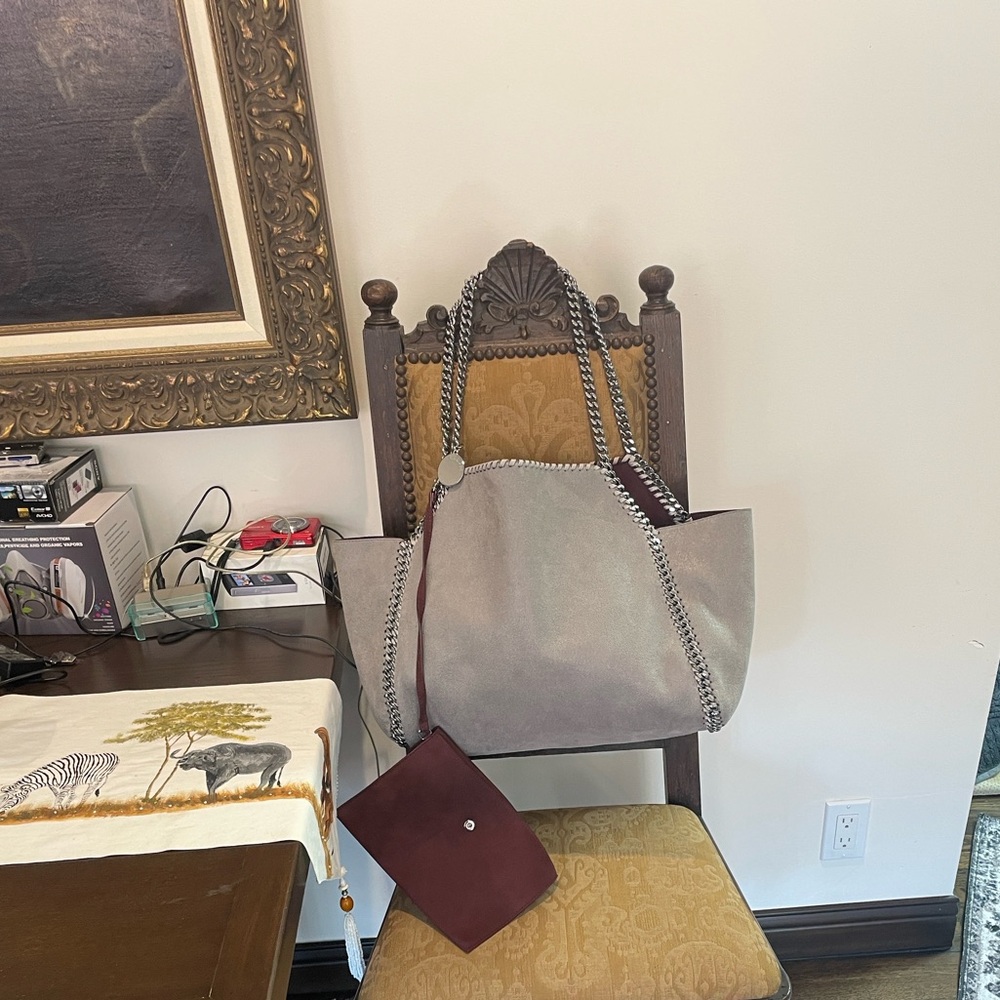 Absolutely Stunning Stella McCartney two way Large Faux Suede bag